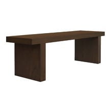 Petra Mindi Wood Ottoman Bench